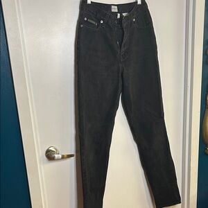 RARE VINTAGE - Calvin Klein Jeans Vintage Black Denim | High Rise | Size 2